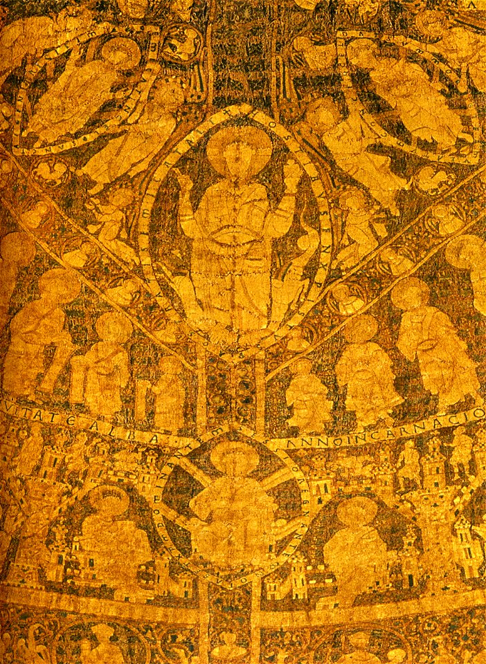 Central part of the coronation pall