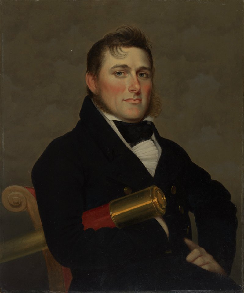 Cephas Giovanni Thompson - Portrait of James Usher of Bristol, RI - 78. ...