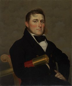 Cephas Giovanni Thompson - Portrait of James Usher of Bristol, RI - 78.142 - Rhode Island School of Design Museum