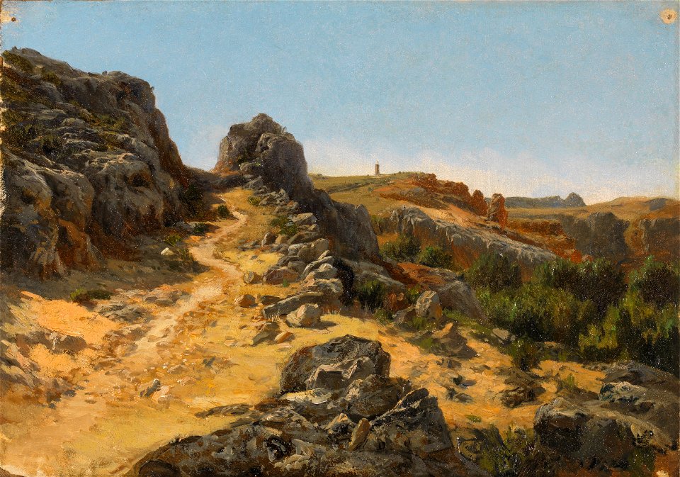 Cercanías del Monasterio de Piedra, por Carlos de Haes