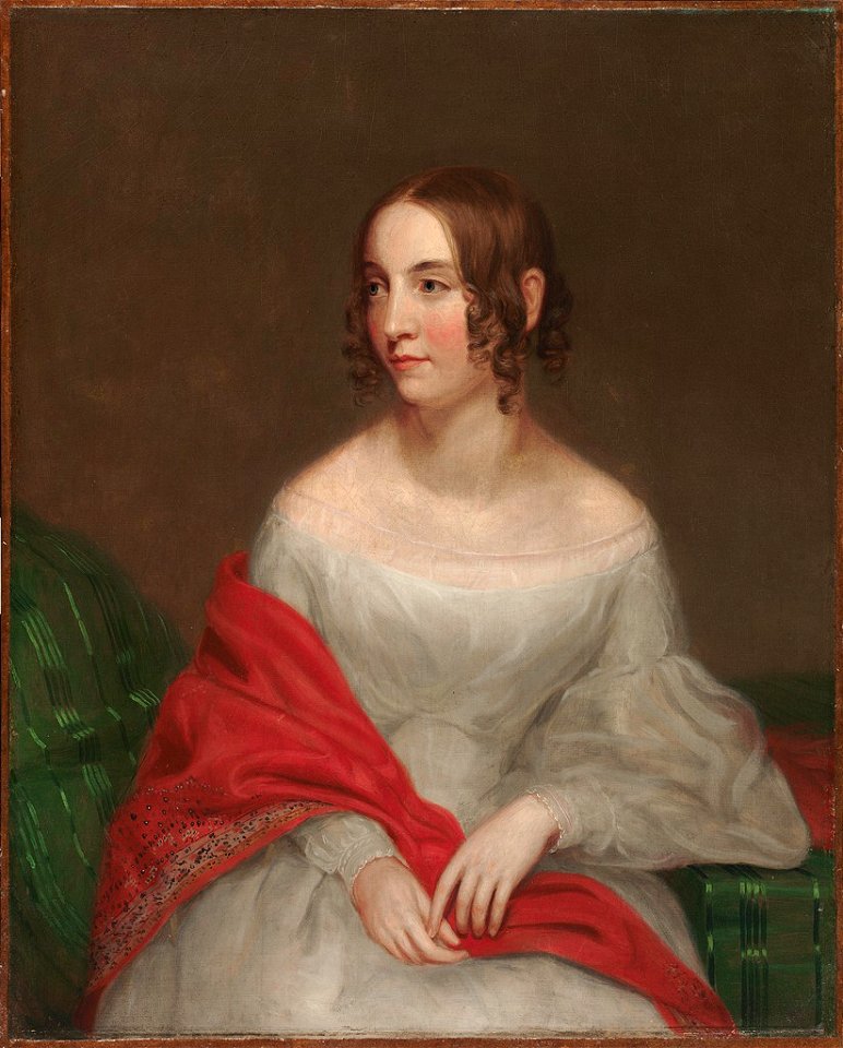 Cephas Giovanni Thompson - Belinda Lull Randall (1816-1897) - H427 - Harvard Art Museums