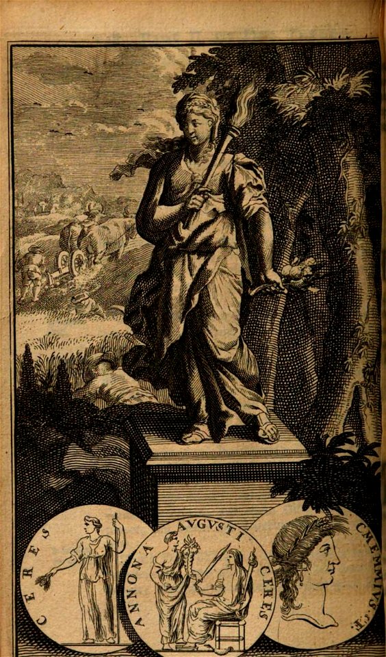 Ceres — Pantheum mythicum, ed. 5ª (BL)
