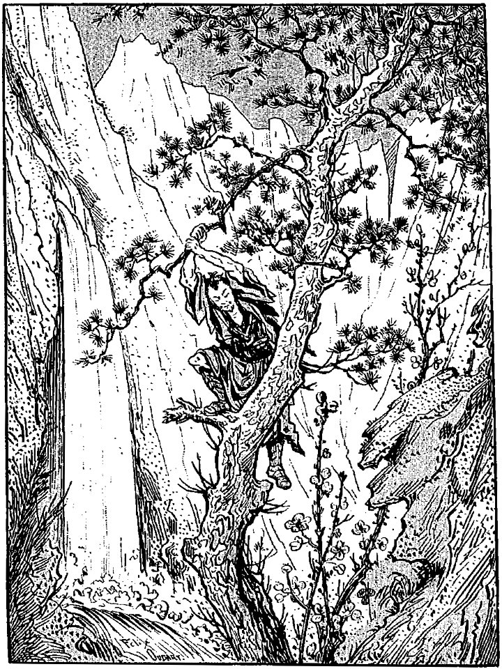 Cerfberr - Contes japonais, 1893 (page 101 crop)