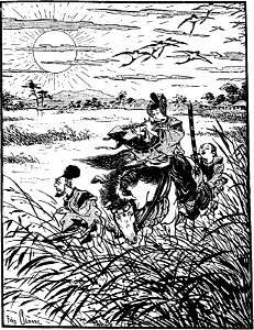 Cerfberr - Contes japonais, 1893 (page 45 crop)