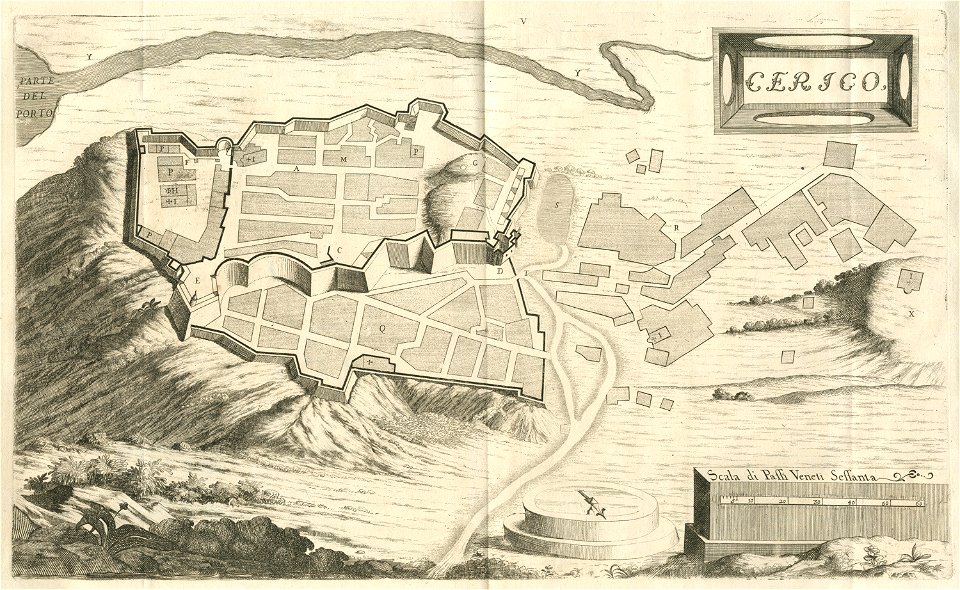 Cerigo - Coronelli Vincenzo - 1687