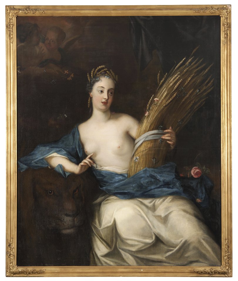 Ceres or Allegory of the Element Earth (Georg Engelhard Schröder) - Nationalmuseum - 18018