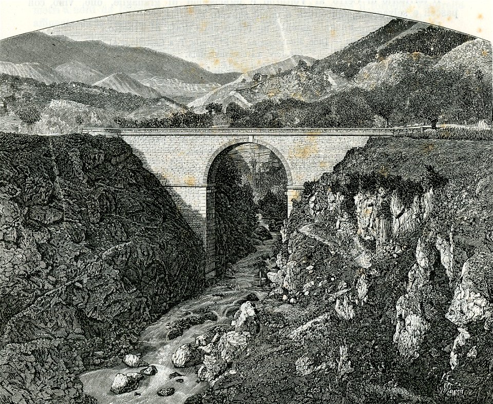 Cerro al Volturno ponte sul fiume Volturno