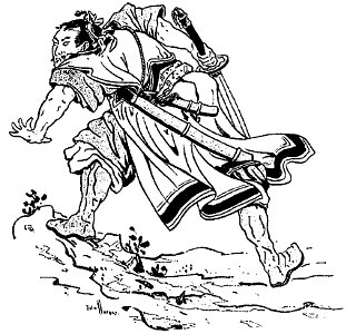 Cerfberr - Contes japonais, 1893 (page 110 crop)
