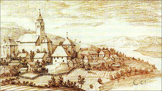 Cerknica - Valvasor drawing