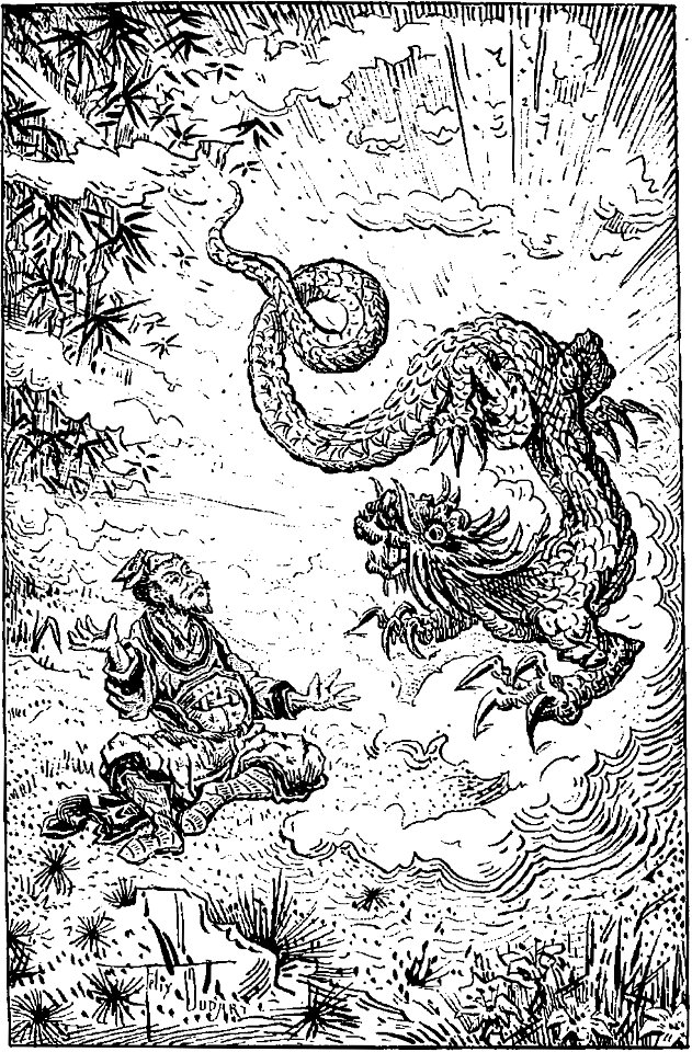 Cerfberr - Contes japonais, 1893 (page 97 crop)