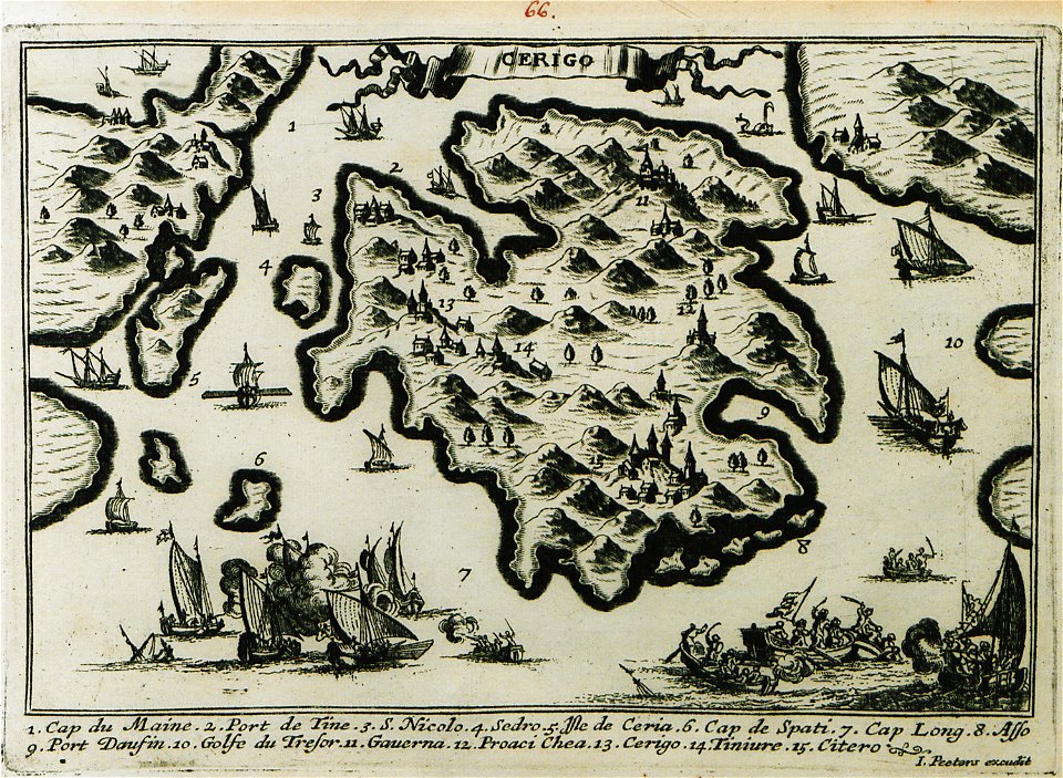 Cerigo - Peeters Jacob - 1690