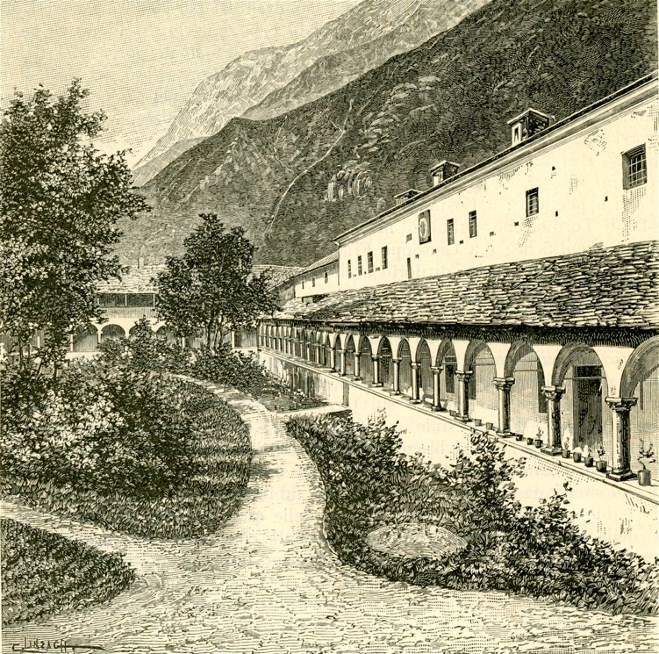 Certosa di Pesio (xilografia)
