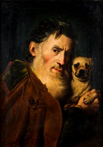 Giacomo Ceruti - An Old Man with a Dog - 2019.263 - Metropolitan Museum of Art