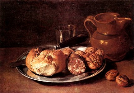 Giacomo Ceruti - Still-Life - WGA4679. Free illustration for personal and commercial use.