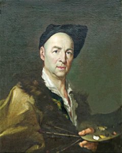Giacomo Ceruti - self-portait - Pinacoteca di Brera, Milan (ritoccato) (crop)
