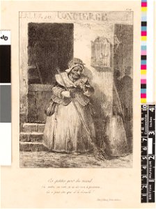 Ces petites gens du second, ça entre ça sort, ça ne dit rien à personne, ça n'peut être que d'la canaille (BM 1880,0508.267 1)