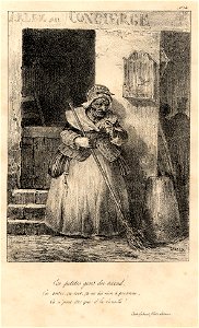 Ces petites gens du second, ça entre ça sort, ça ne dit rien à personne, ça n'peut être que d'la canaille (BM 1880,0508.267)