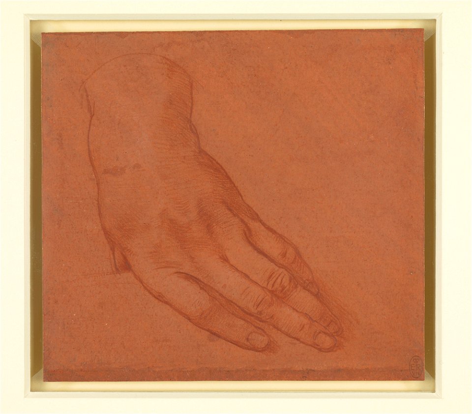 Cesare da Sesto - RCIN 912545, The left hand of St Thomas in the Last Supper c.1515