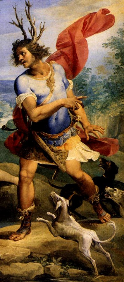 Cesari, Giuseppe - Diana and Actaeon (detail) - 1603-1606
