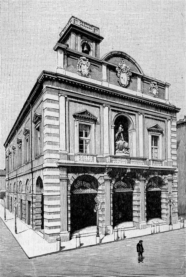 Cesena – Palazzo del Ridotto (xilografia)
