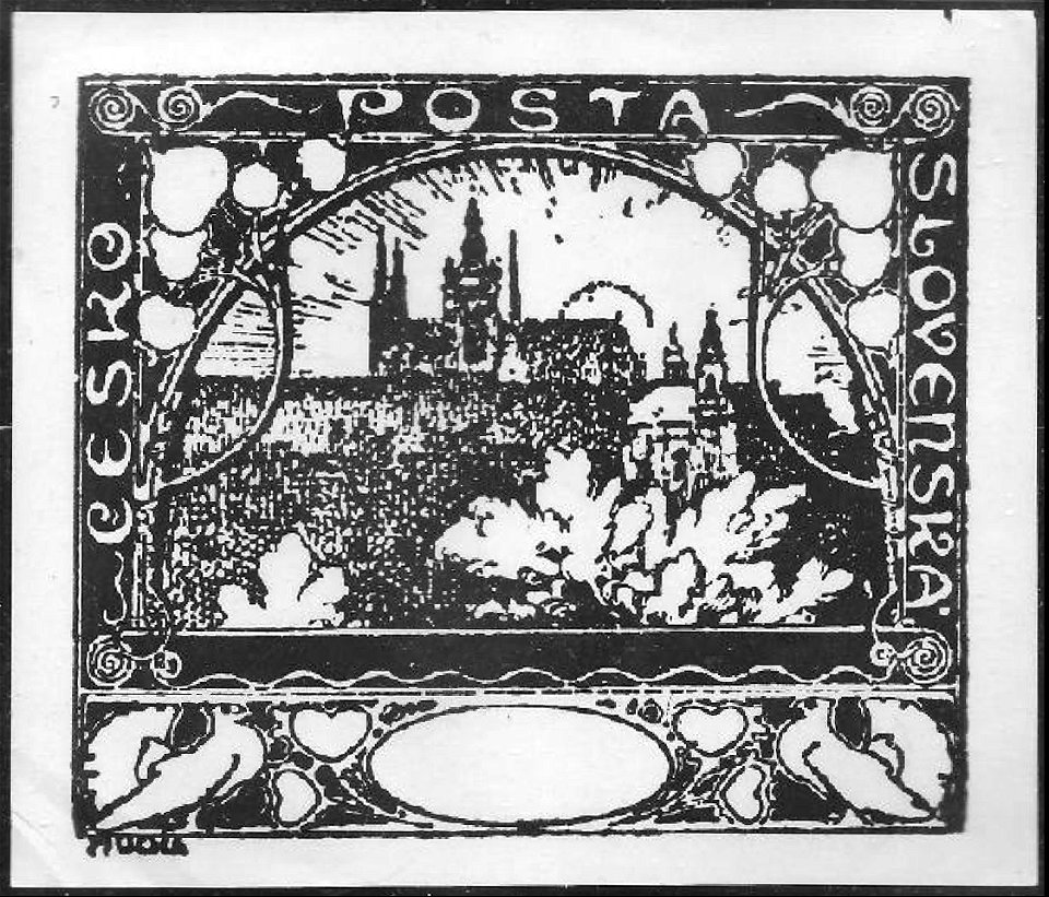 Ceskoslovensko1918hradcanyAblackprint