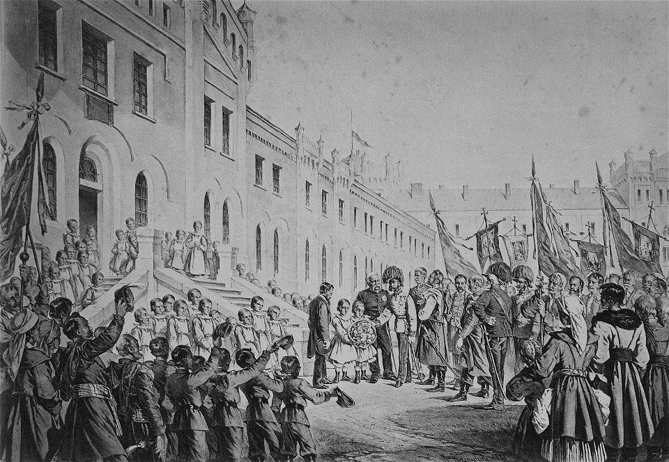 Cesarz w Drohowyżu 1880 (Aleksander Raczyński)