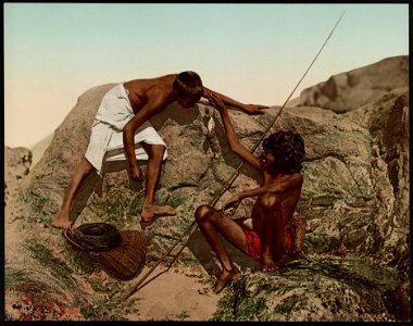 Ceylon. Singhalese-Fisherboys. LCCN2017657632