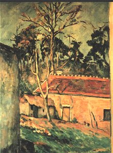 Cezanne - Bauernhof in Auvers