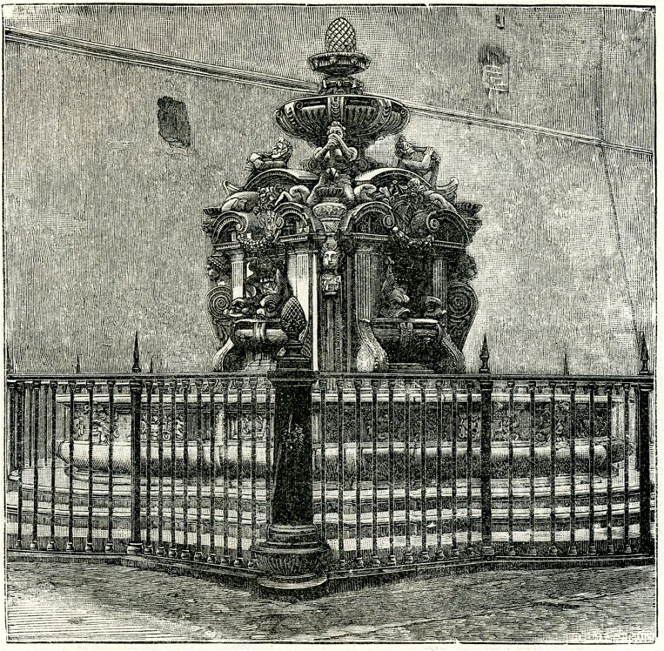 Cesena Fontana in piazza Vittorio Emanuele