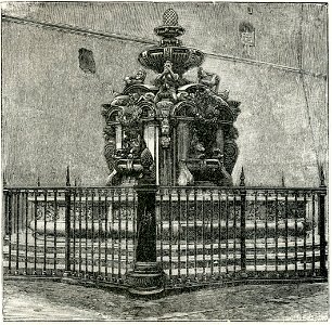 Cesena Fontana in piazza Vittorio Emanuele