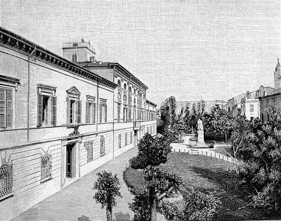 Cesena – Palazzo degli Studi (xilografia)