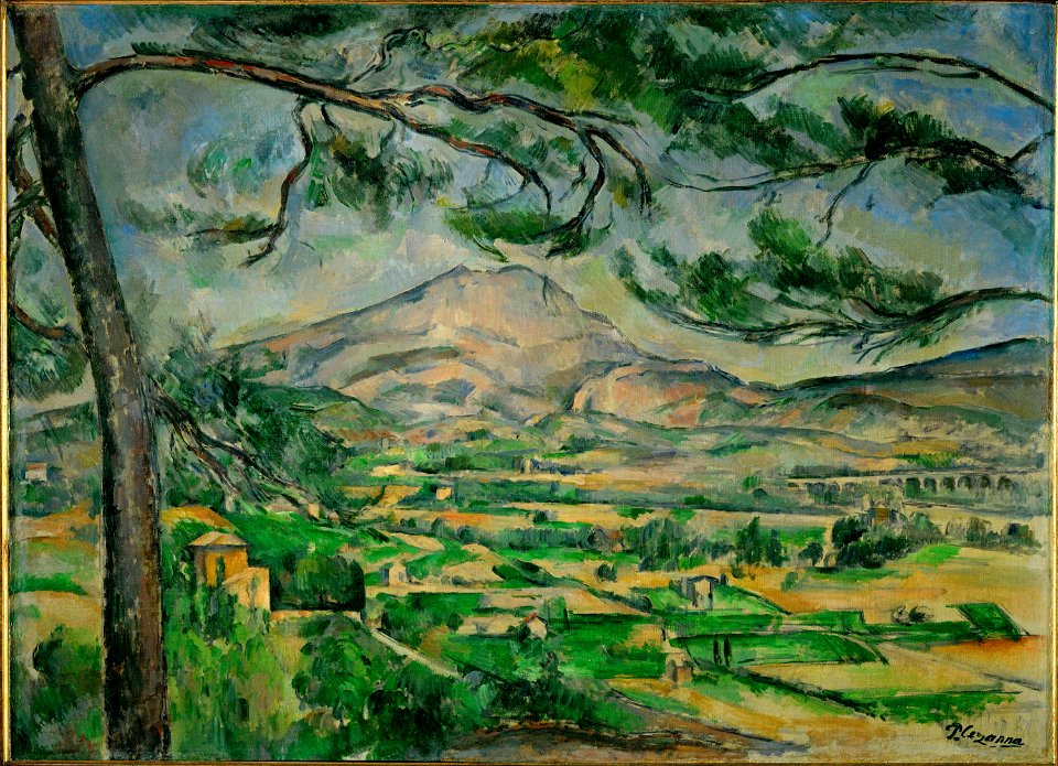 Cezanne - Mont Sainte-Victoire, Courtauld
