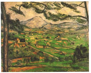 Cezanne - Große Pinie
