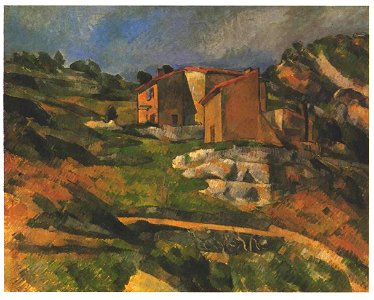 Cezanne - Häuser bei Estaque