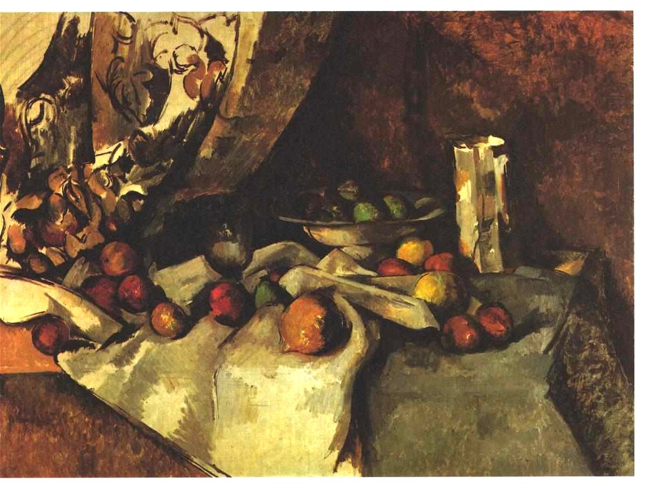 Cezanne - Stilleben mit Äpfeln