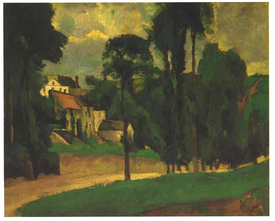 Cezanne - Weg in Pontoise