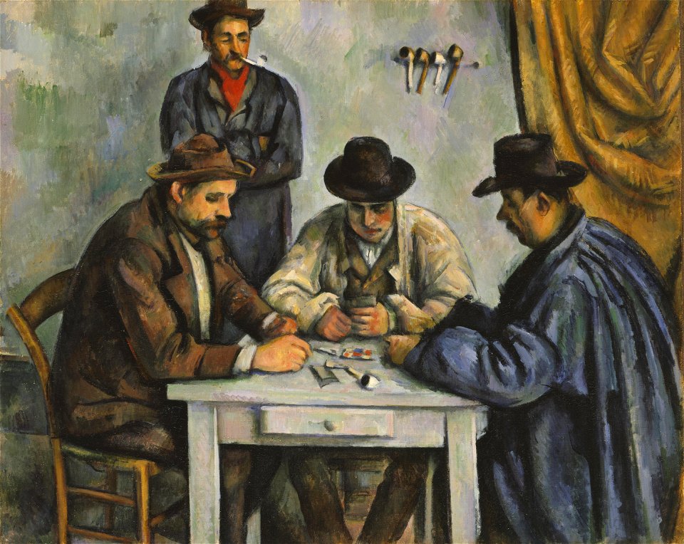 Cezanne The Card Players Metmuseum