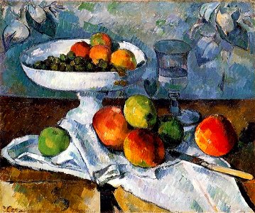 Cezanne, Nature morte au compotier