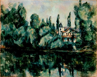 Paul Cézanne - Les rives de la Marne (1888)