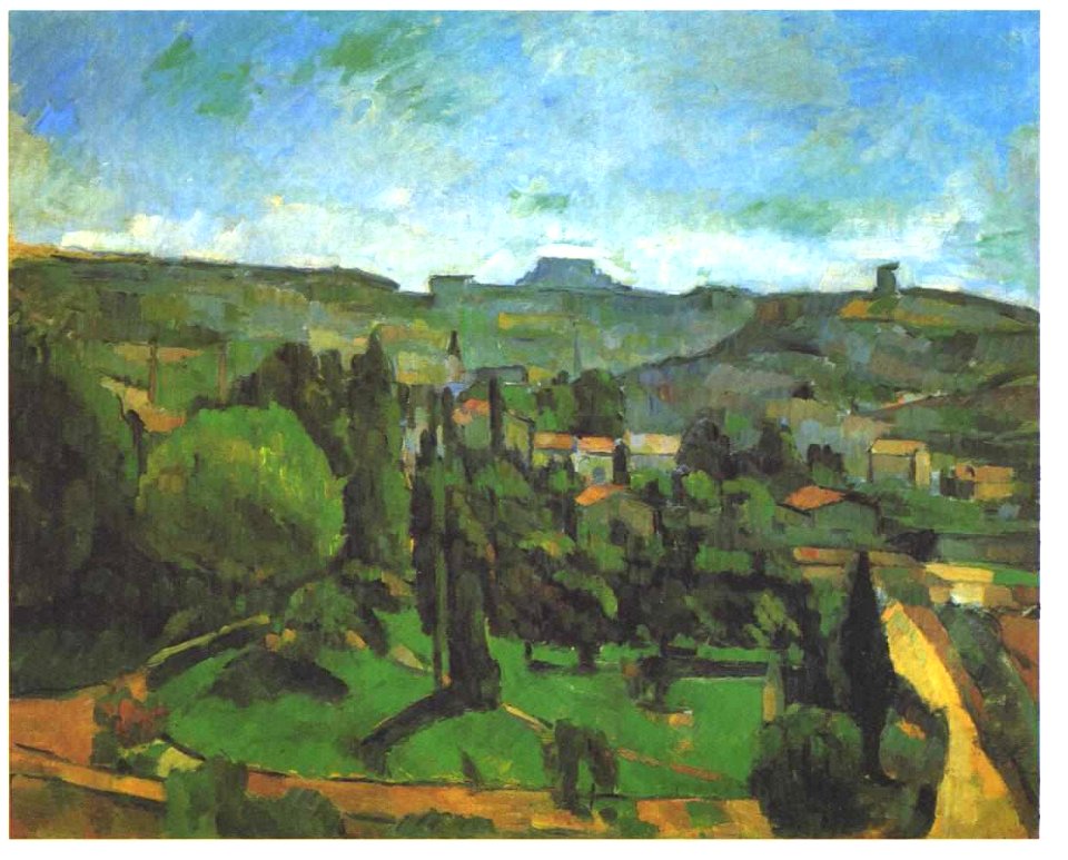 Cezanne - Der Pilon du Roi