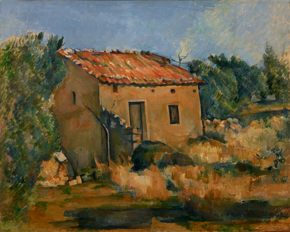 Paul Cézanne - Maison abandonnée près d'Aix-en-Provence, Dallas Museum of Art