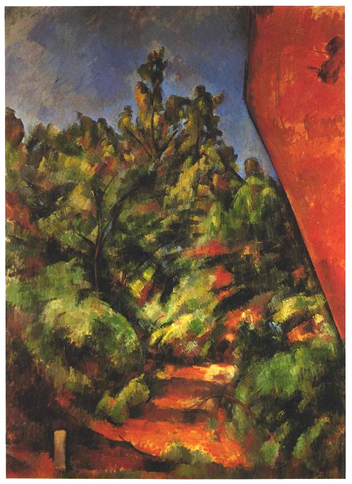 Cezanne - Der rote Felsen