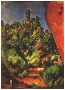 Cezanne - Der rote Felsen