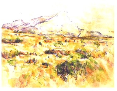 Cezanne - Mont Sainte Victoire