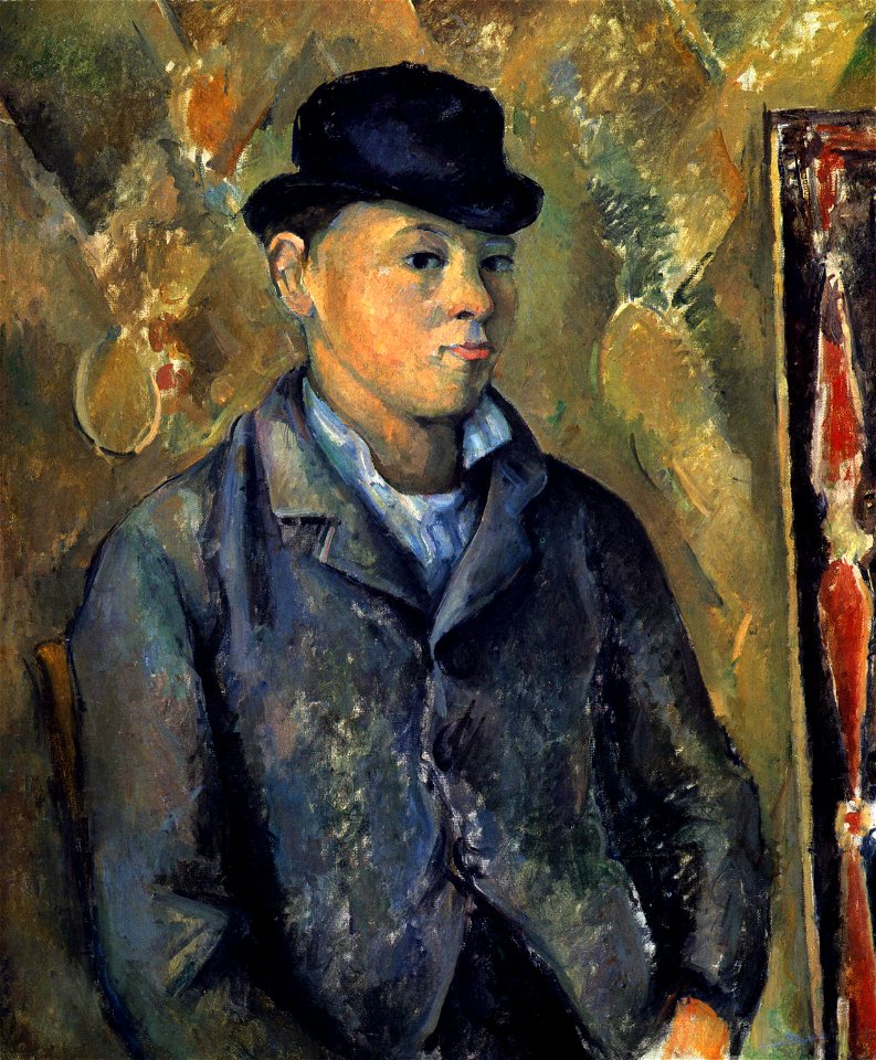 Le fils de l'artiste, Paul, par Paul Cézanne