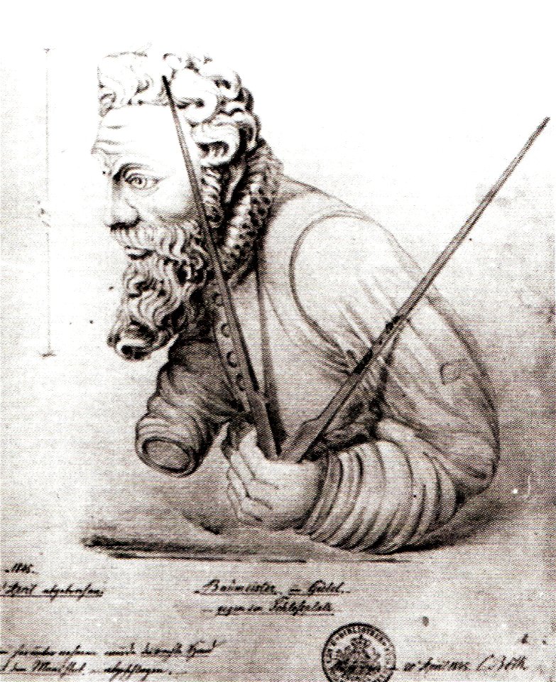 CF Beisbarth - Georg Beer Zeichn 1844 (DnL22)