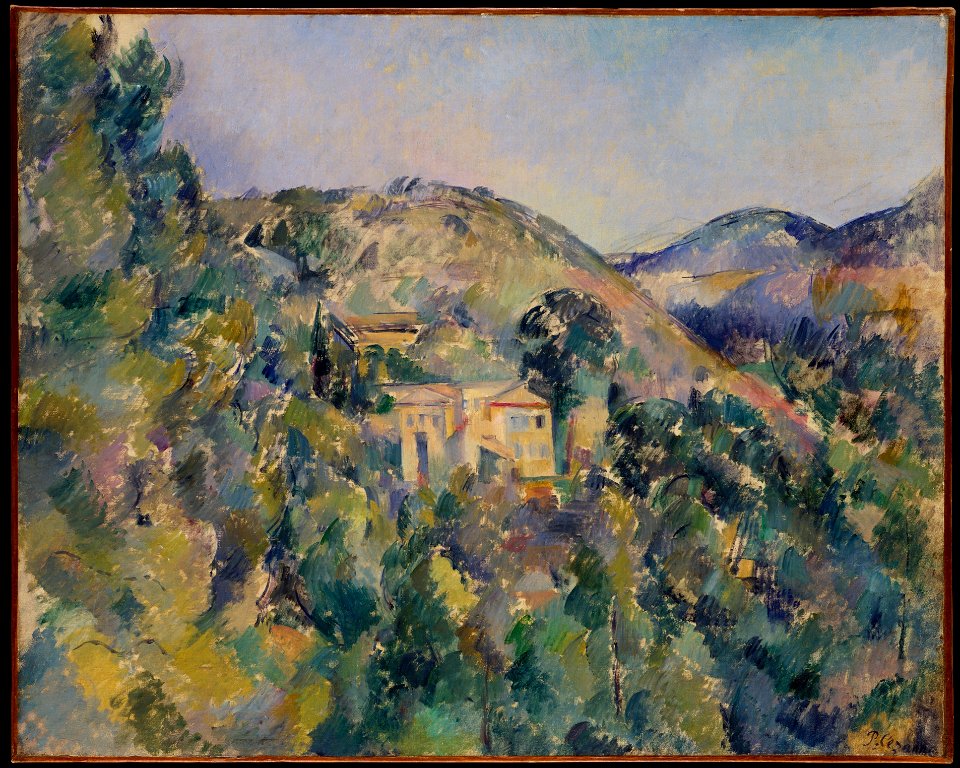 Cezanne - View of the Domaine Saint-Joseph