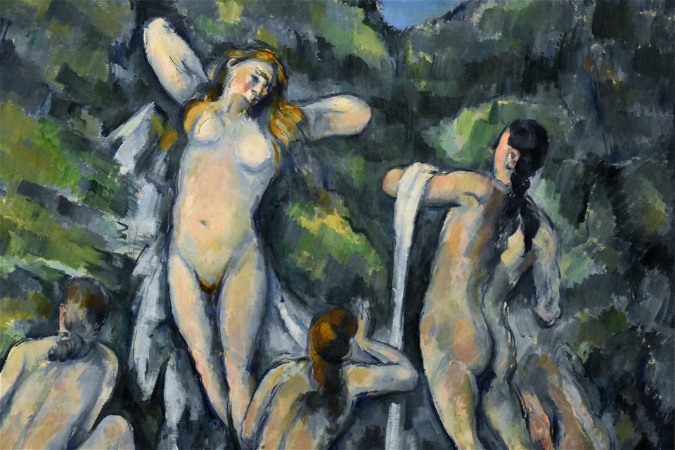 Cezanne, Women Bathing, c. 1900, Ny Carlsberg Glyptotek, Copenhagen (1) (36283334081)