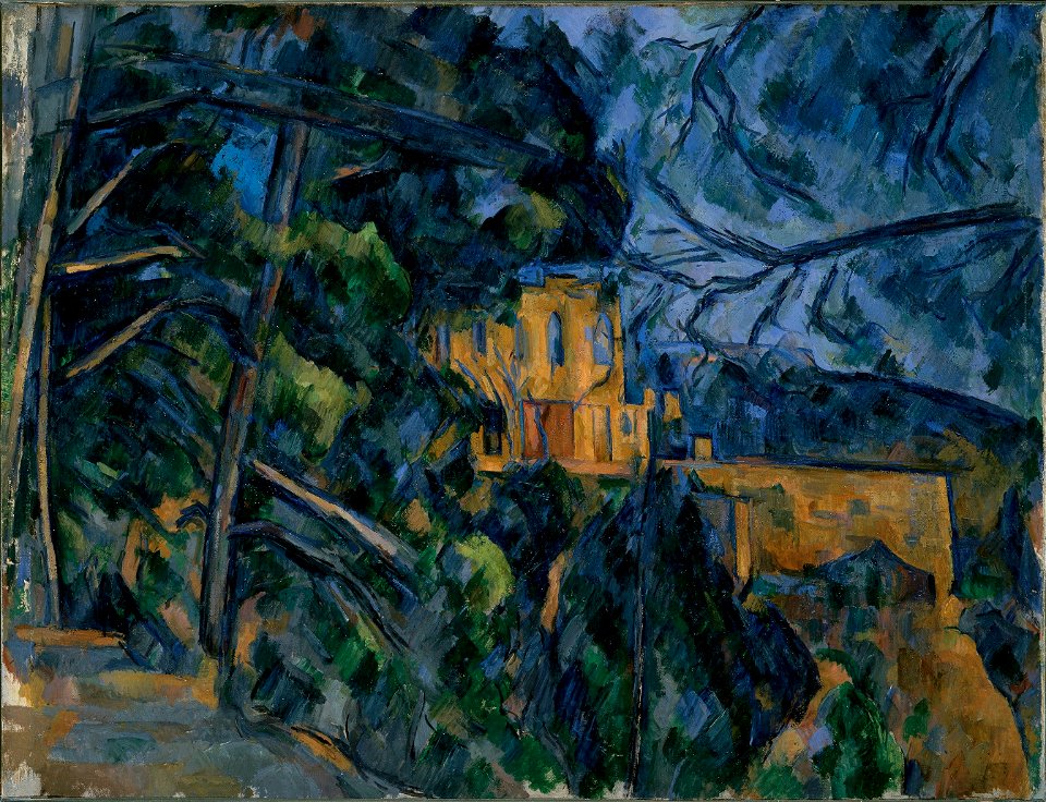 Château noir, par Paul Cézanne, National Gallery of Art