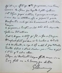 Collectif - Célébrités contemporaines, Vol 2, 1883, autographe Clémenceau